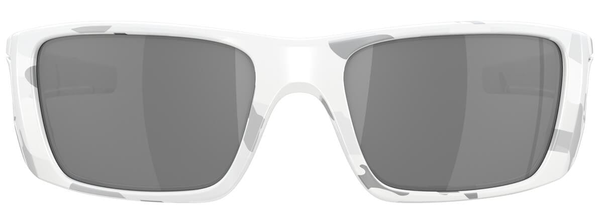 Oakley SI Fuel Cell Sunglasses with Multicam Alpine Frame and Black Iridium Lens OKT-OO9096-G6 - Front View