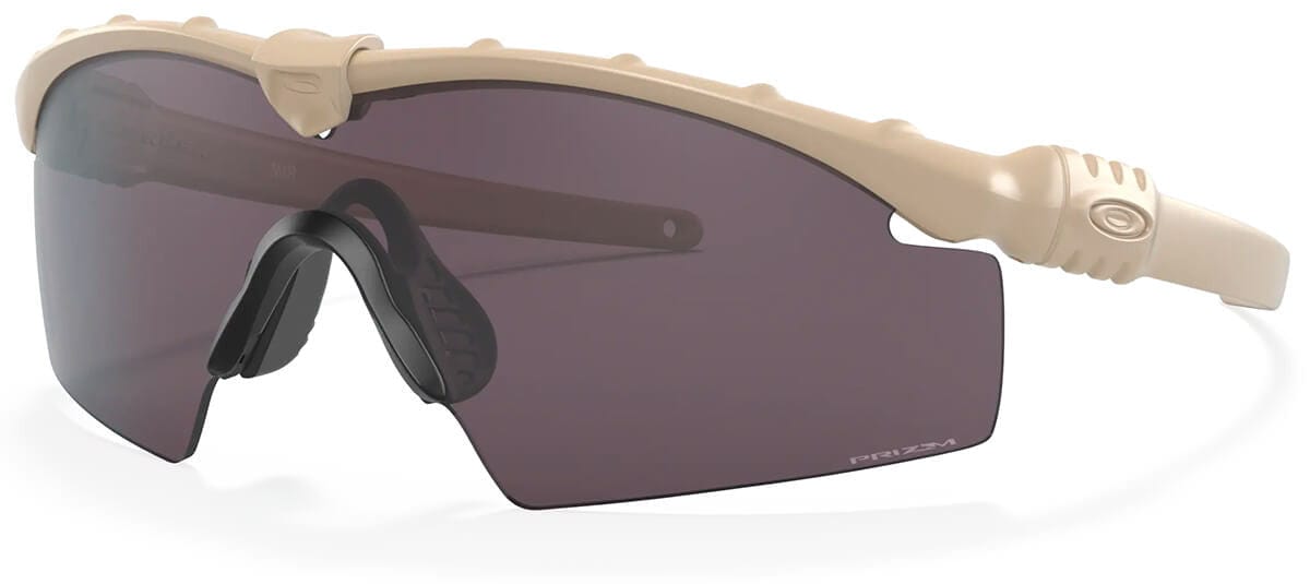 Oakley SI Ballistic M Frame 3.0 with Bone Frame and Prizm Grey Lens OO9146-3432 Front View 1