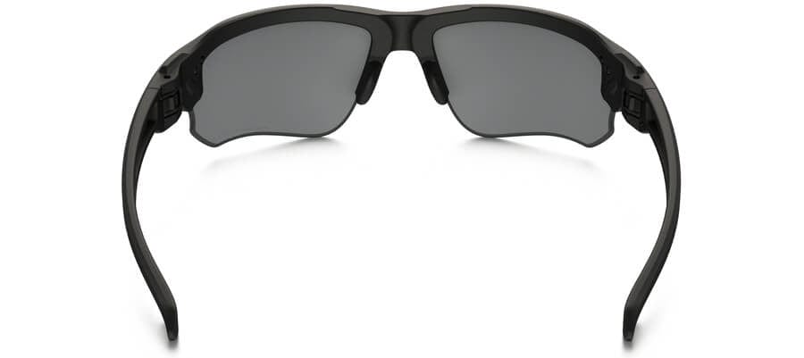 Oakley SI Speed Jacket Sunglasses with Matte Black Frame and Grey Polarized Lens - Back
