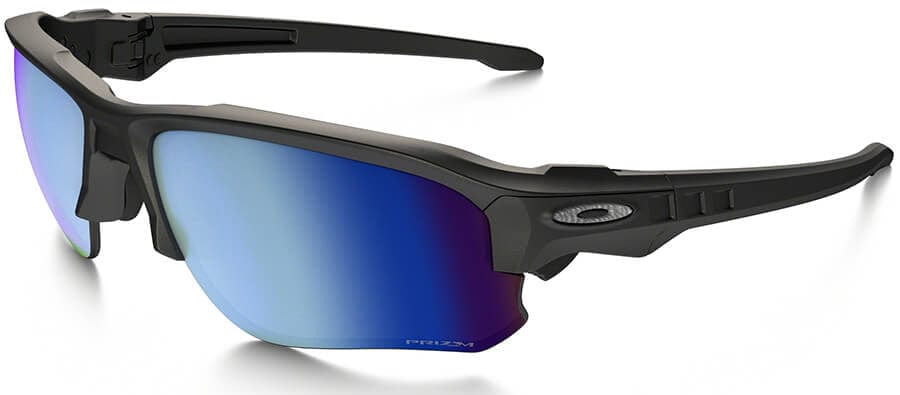 Oakley SI Speed Jacket Sunglasses with Matte Black Frame and Prizm Deep Water Polarized Lens OO9228-09