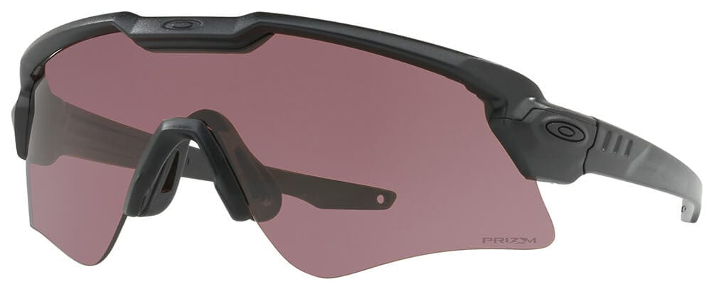 Oakley SI Ballistic M Frame Alpha Sunglasses Matte Black Frame Prizm TR22 Lens OO9296-03