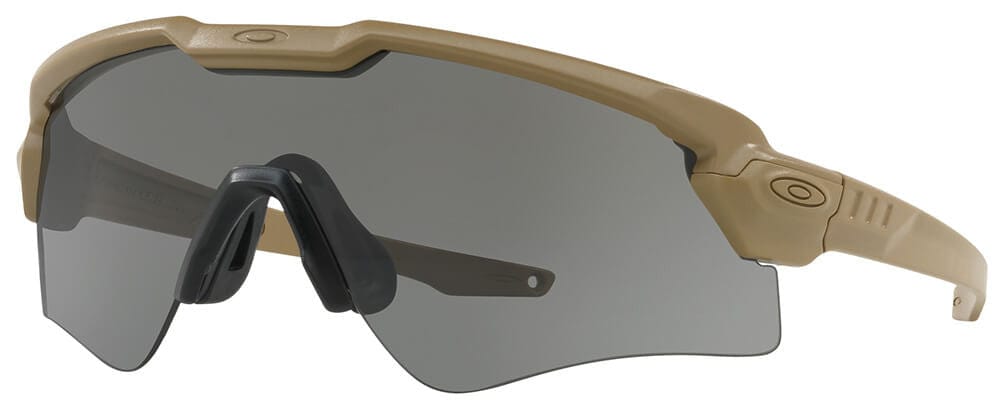 Oakley SI Ballistic M Frame Alpha Sunglasses Terrain Tan Frame Grey Lens OO9296-06