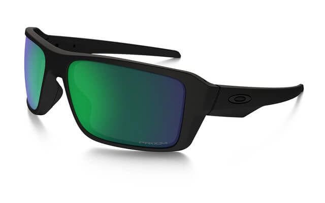 Oakley SI Double Edge Sunglasses Matte Black Frame Prizm Maritime Polarized Lens OO9380-0966