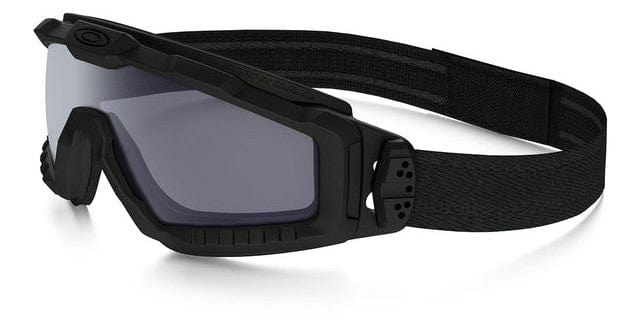 Oakley SI Ballistic Halo Goggle with Matte Black Frame and Grey Lens