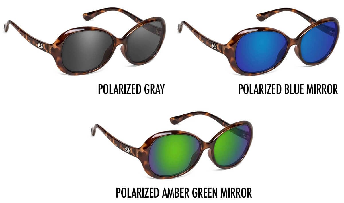 ONOS Dauphine Polarized Bifocal Sunglasses - 3 Lens Color Options