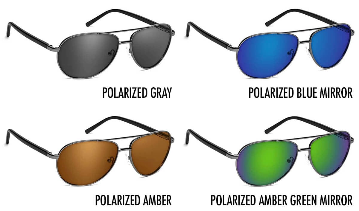 ONOS New Castle Polarized Bifocal Sunglasses - 4 Lens Color Options