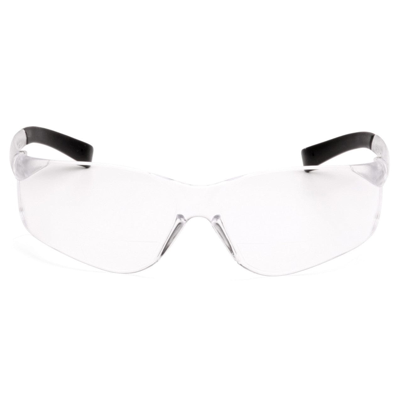 Pyramex Ztek Bifocal Safety Glasses with Clear Lens S2510R Front View
