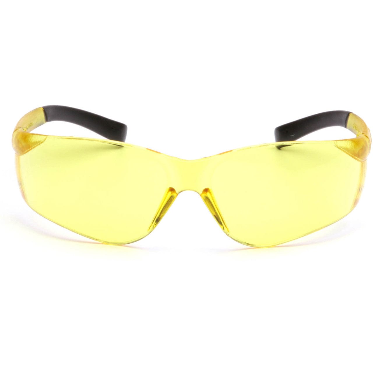 Pyramex Ztek Safety Glasses with Amber Lens S2530S Front View