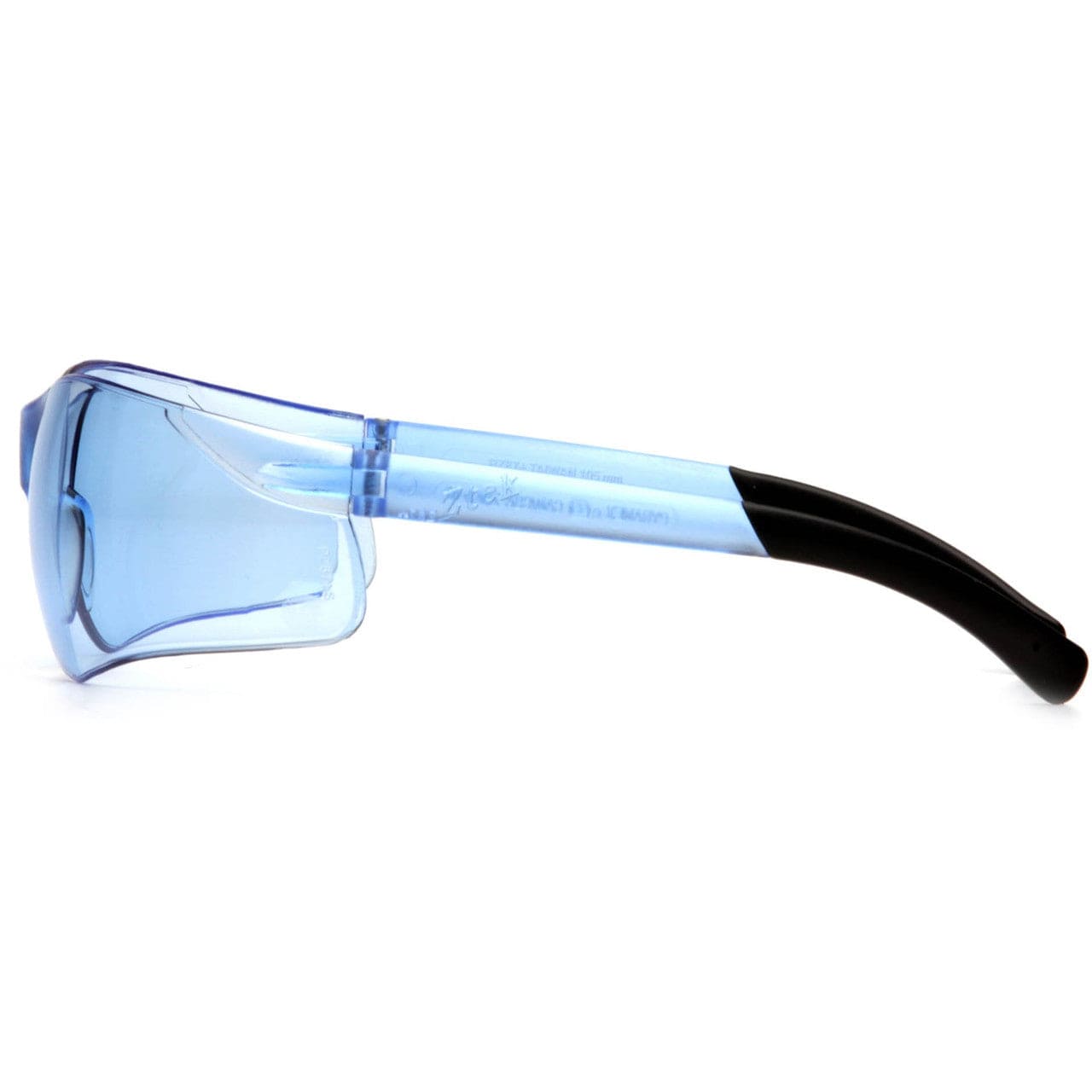 Pyramex Ztek Safety Glasses with Infinity Blue Anti-Fog Lens S2560ST Side View