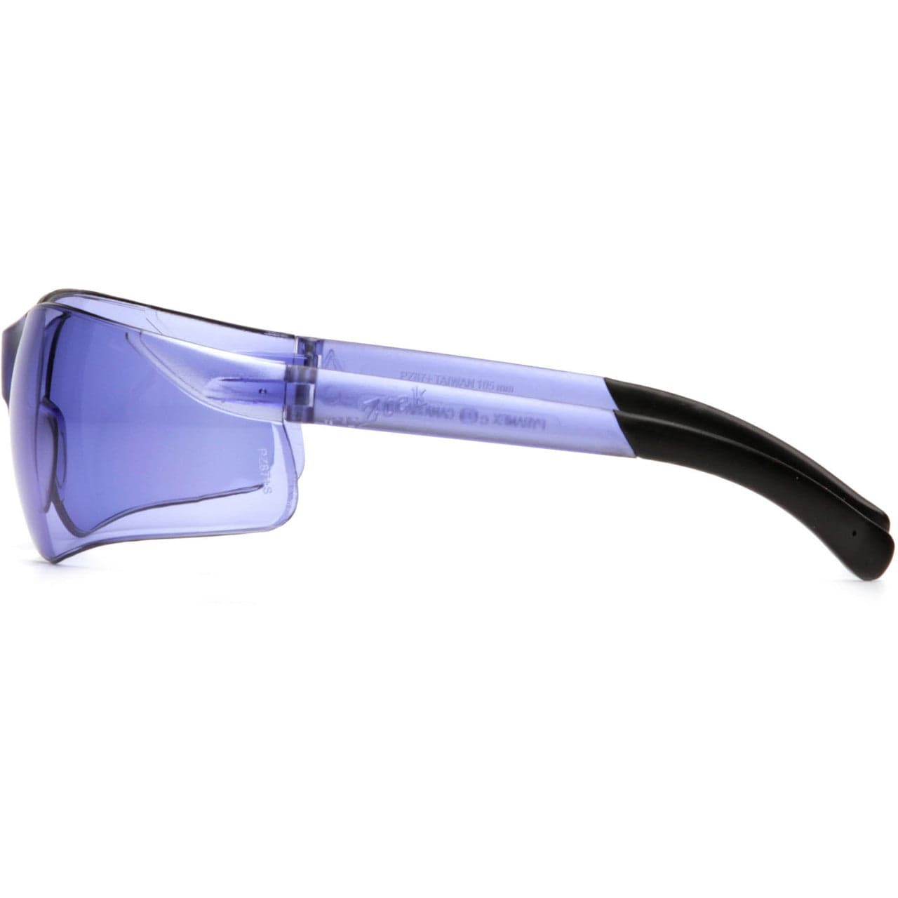 Pyramex Ztek Safety Glasses with Purple Haze Lens S2565S Side View