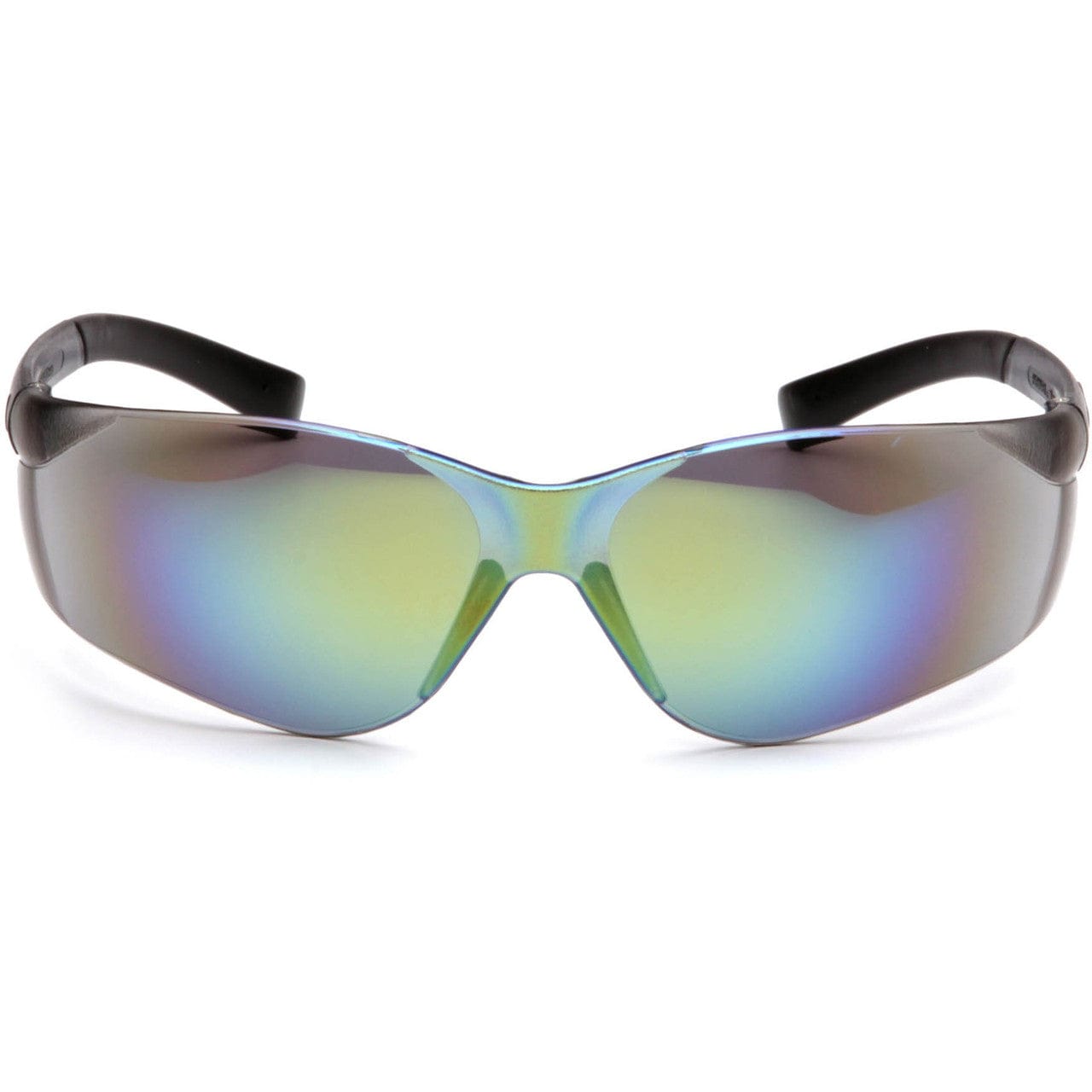 Pyramex Ztek Safety Glasses with Gold Mirror Lens S2590S Front View