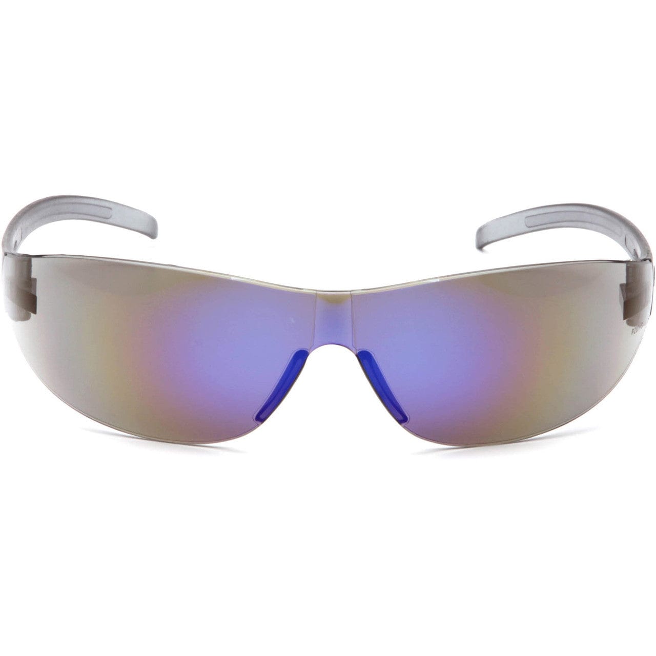Pyramex Alair Safety Glasses with Blue Mirror Lens S3275S Front View