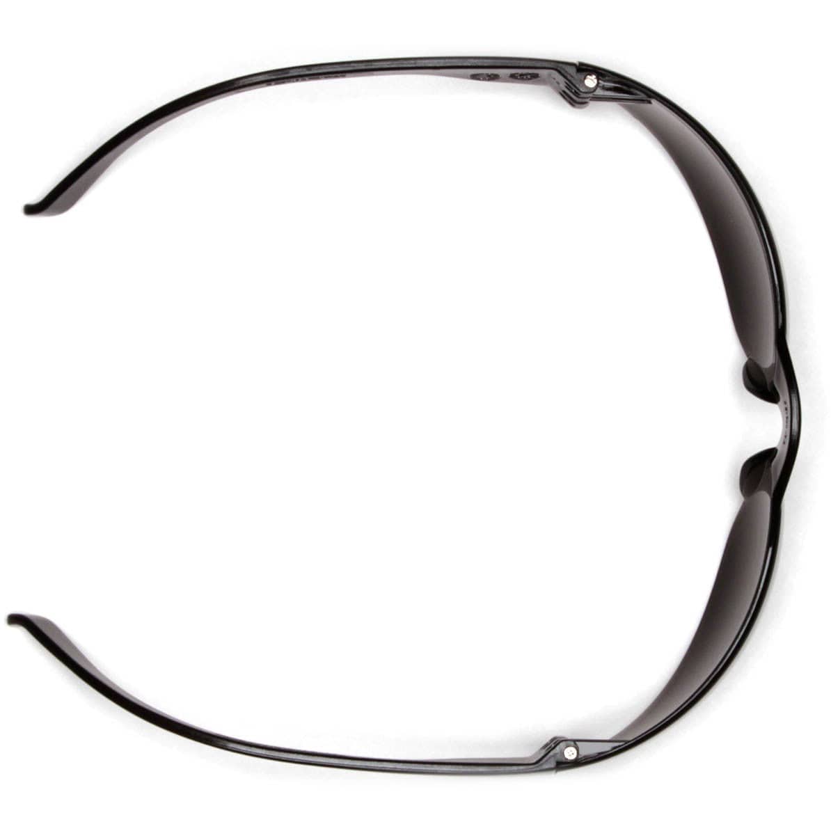 Pyramex Mini Intruder Safety Glasses with Gray Lens S4120SN Top View
