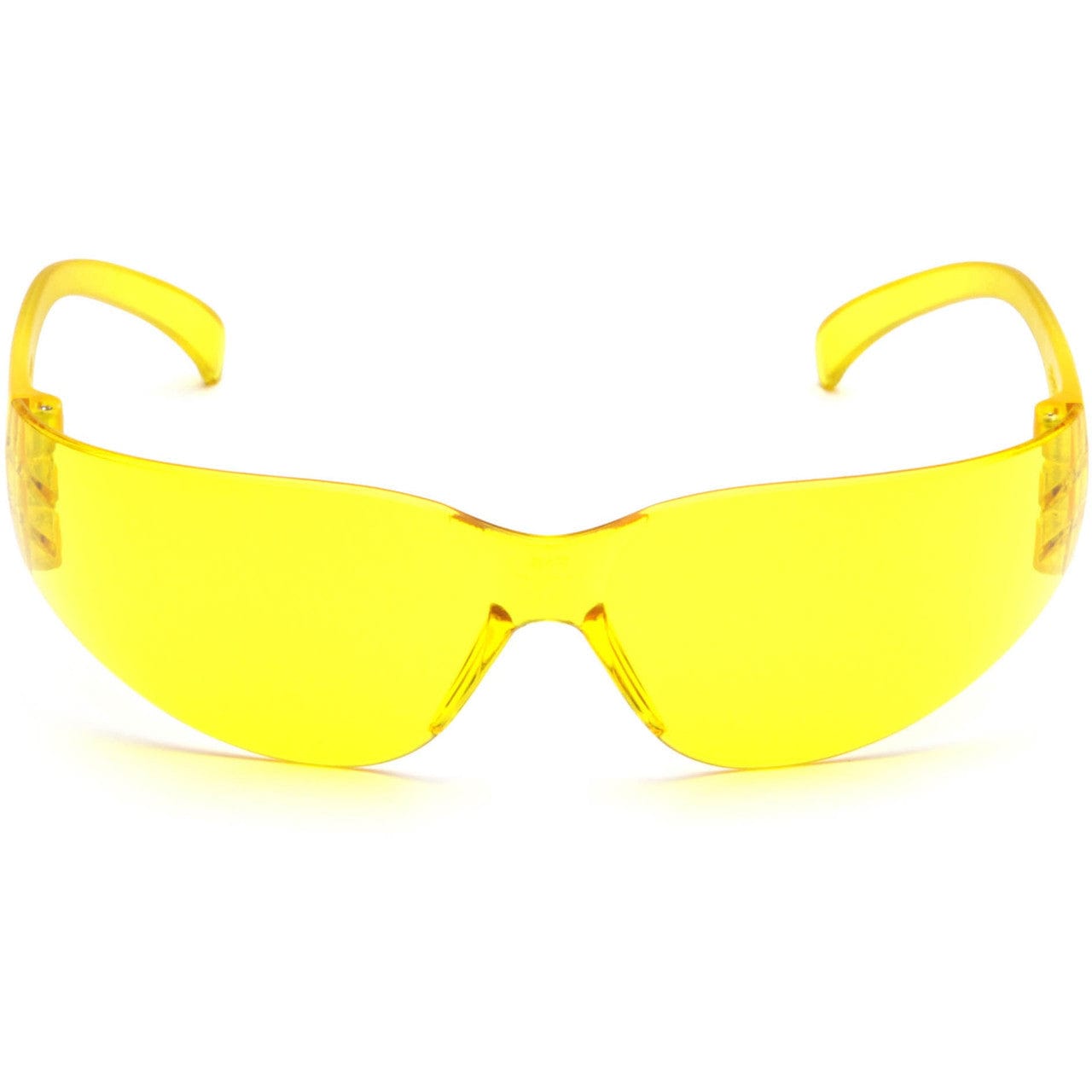 Pyramex Intruder Safety Glasses with Amber Lens S4130S Front View