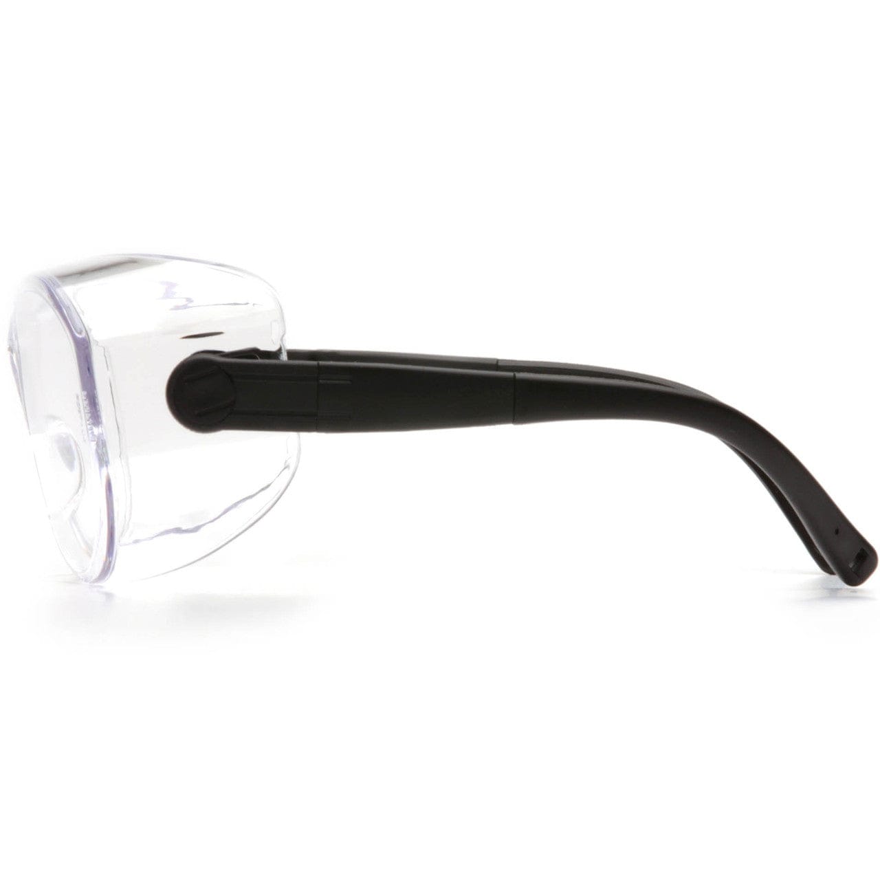 Pyramex OTS XL S7510SJ Over-Prescription Safety Glasses with Large Clear Lens Side View