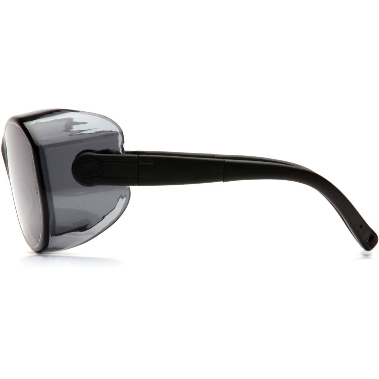 Pyramex OTS XL S7520SJ Over-Prescription Safety Glasses with Large Gray Lens Side View
