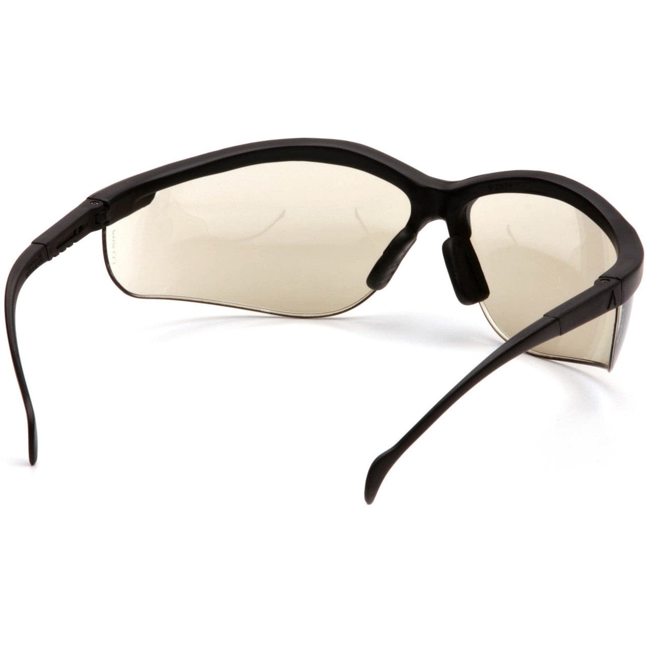 Pyramex Venture 2 Safety Glasses Black Frame Indoor/Outdoor Lens SB1880S Inside View