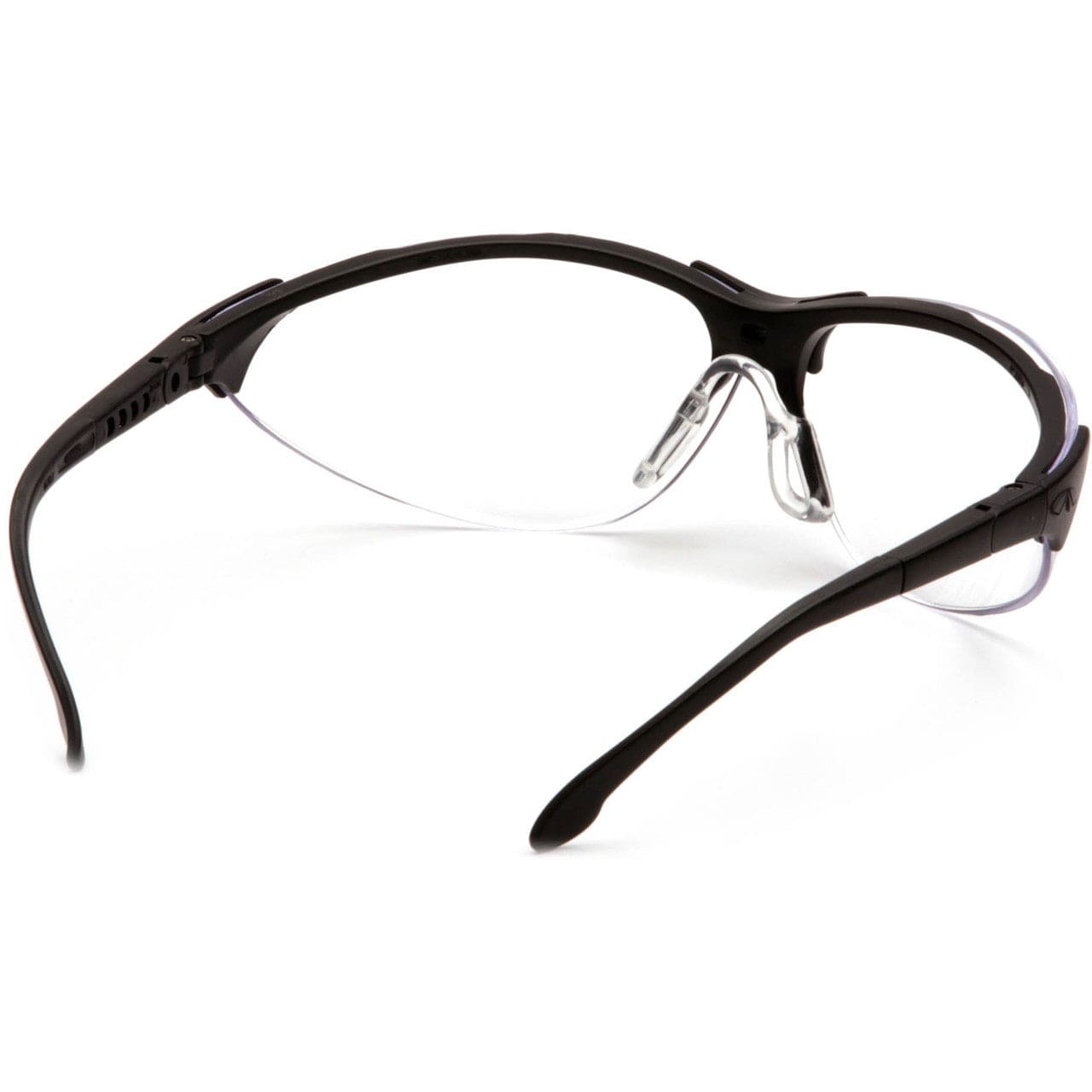 Pyramex Rendezvous Safety Glasses Black Frame Clear Lens SB2810S Inside
