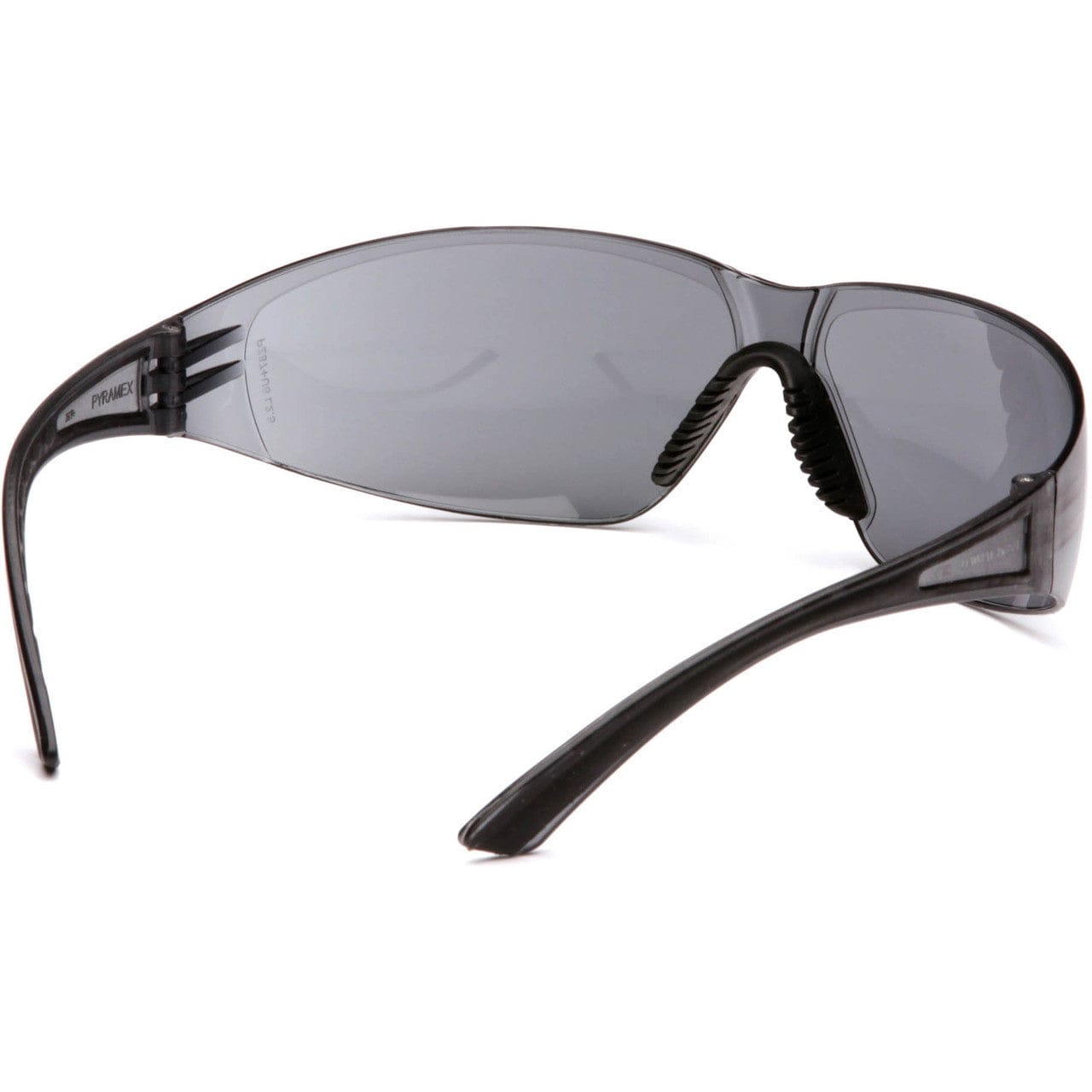 Pyramex Cortez Safety Glasses Black Temples Gray Lens SB3620 Nosepiece