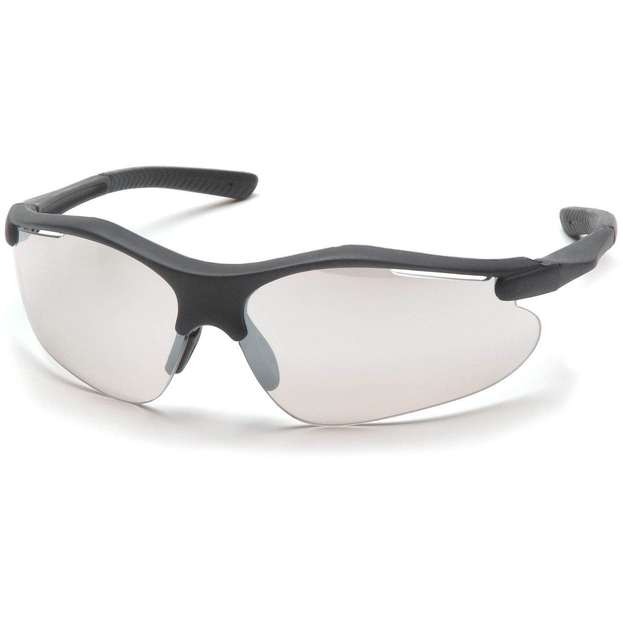 Pyramex Fortress Safety Glasses with Black Frame and Indoor/Outdoor Lens SB3780D