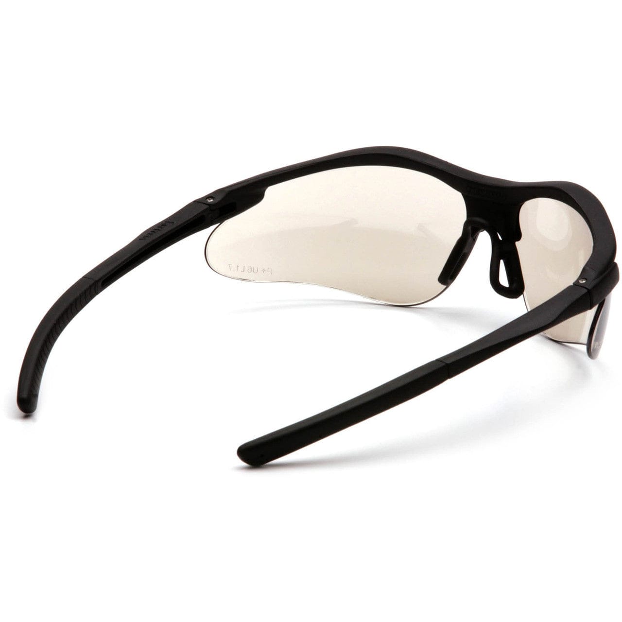 Pyramex Fortress Safety Glasses with Black Frame and Indoor/Outdoor Lens SB3780D Inside View