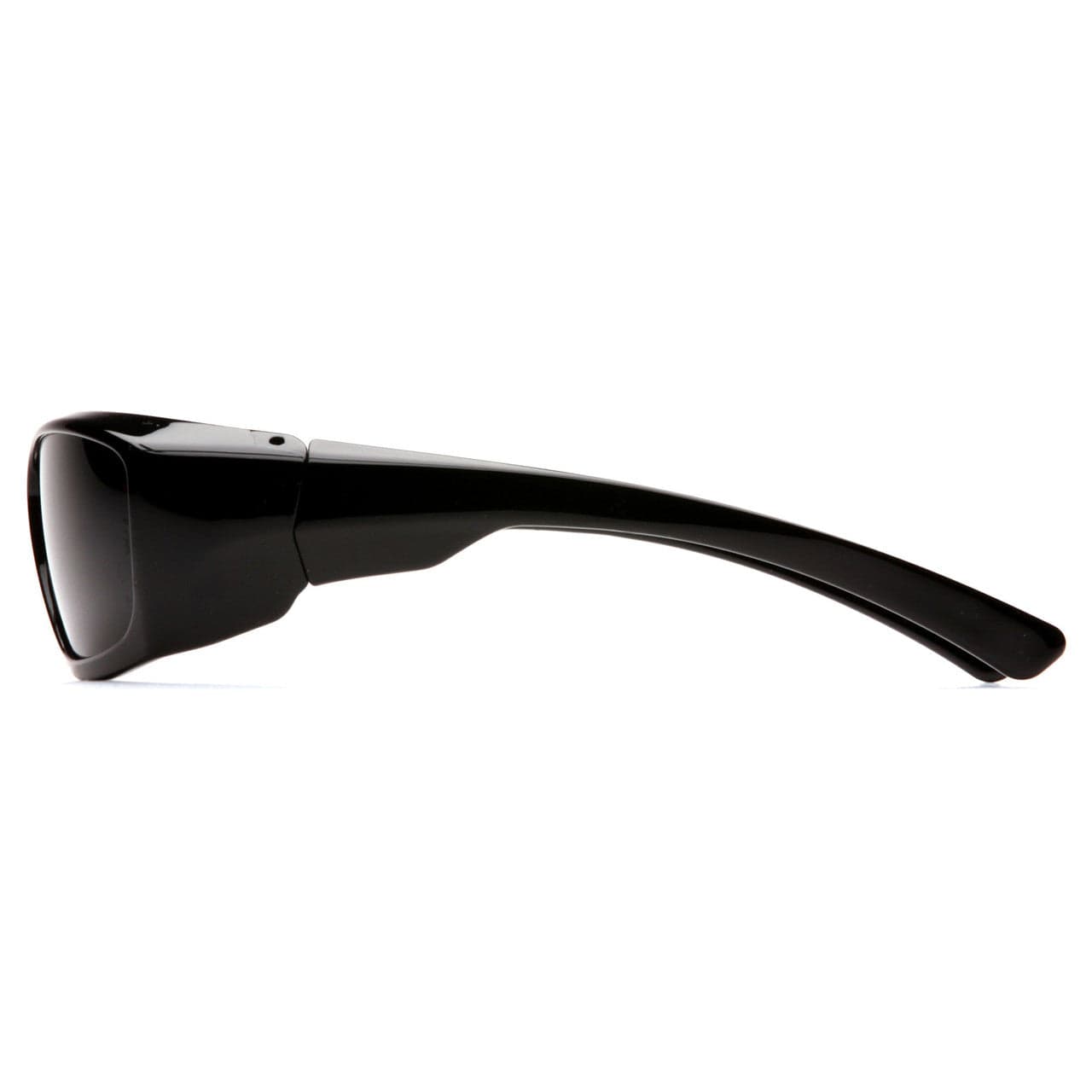 Pyramex Emerge Safety Glasses Black Frame IR Shade 5.0 Lens SB7950SF Side