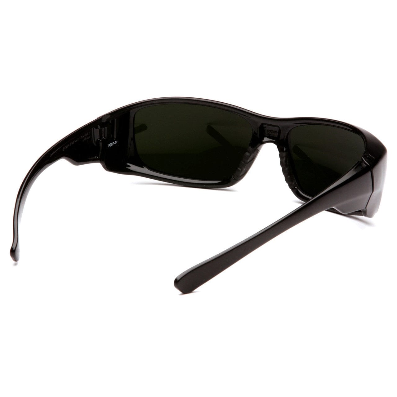 Pyramex Emerge Safety Glasses Black Frame IR Shade 5.0 Lens SB7950SF Back