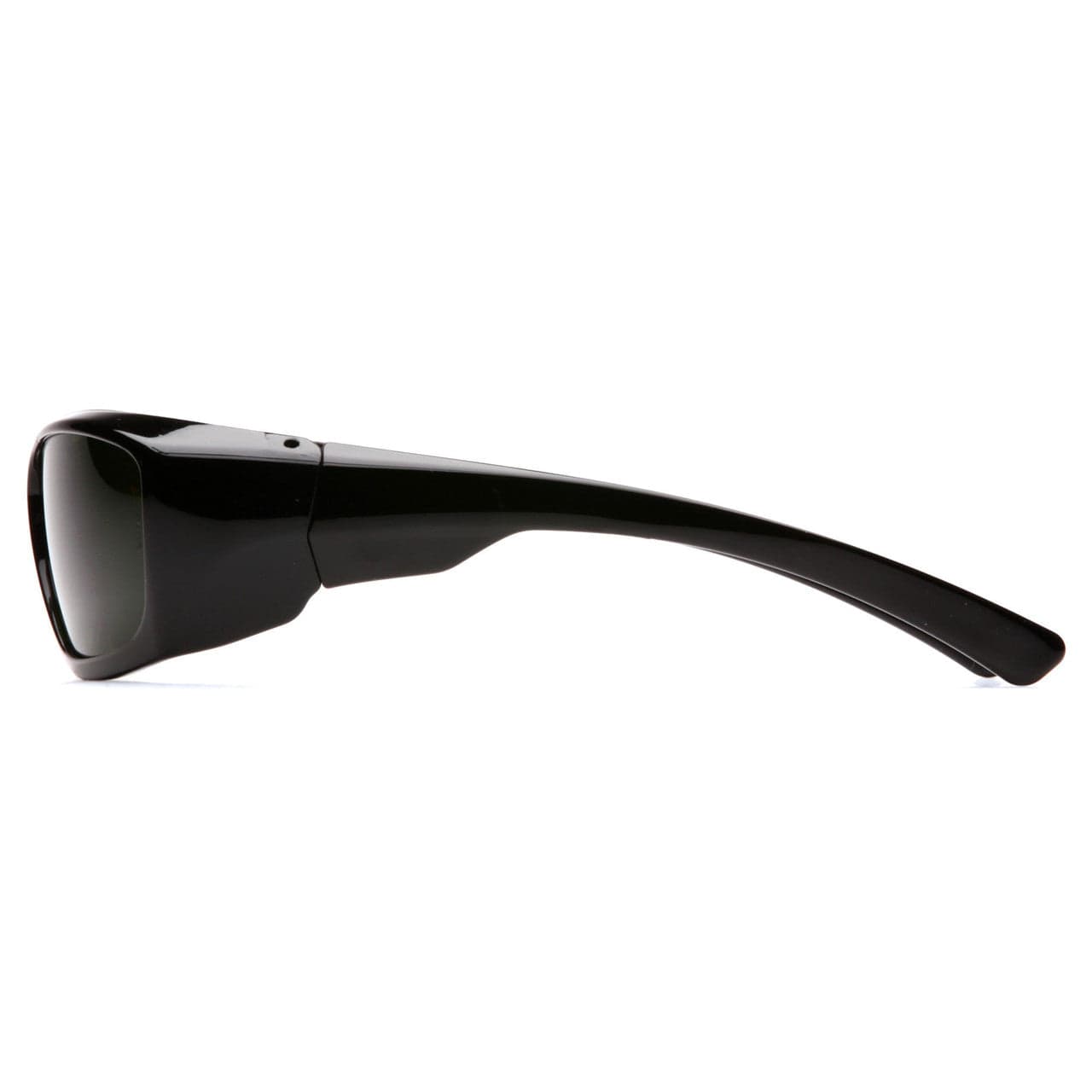 Pyramex Emerge Safety Glasses Black Frame IR Shade 3.0 Lens SB7960SF Side