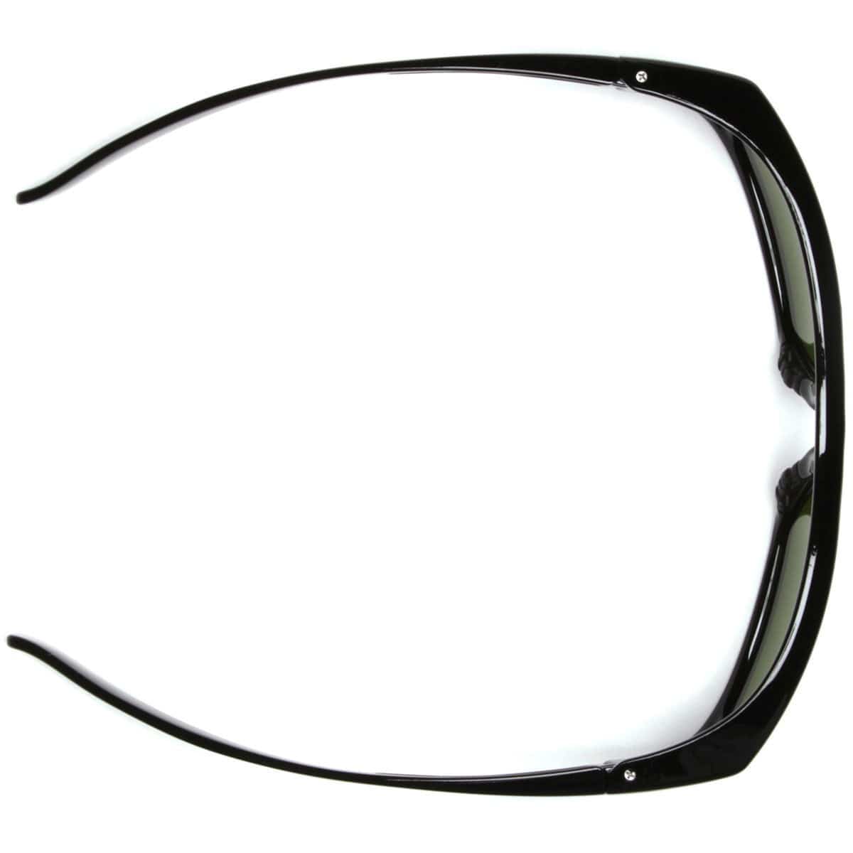 Pyramex Emerge Safety Glasses Black Frame IR Shade 3.0 Lens