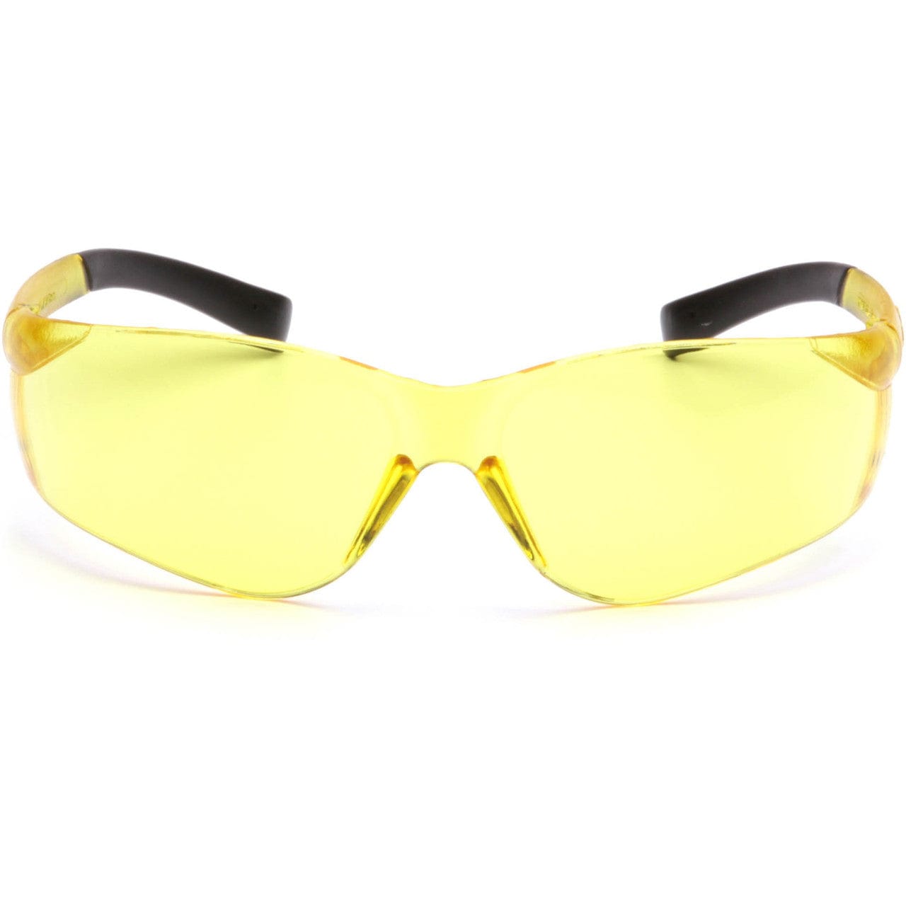 Pyramex Mini Ztek Safety Glasses with Amber Lens S2530SN Front View