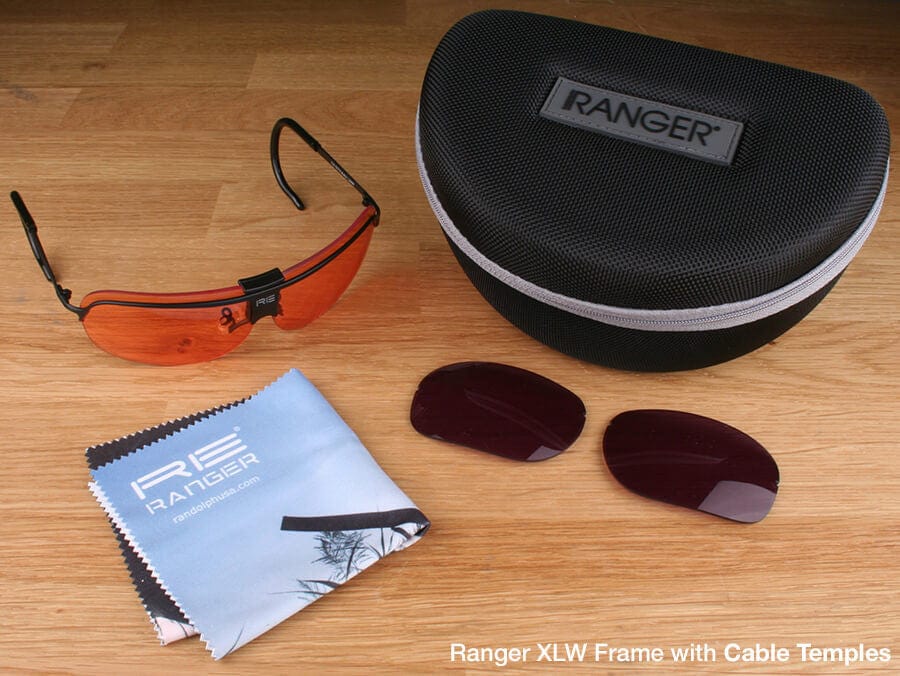 Randolph XLW 2-Lens Premium Clay Kit with HD Medium and CMT Lenses with Cable Temples
