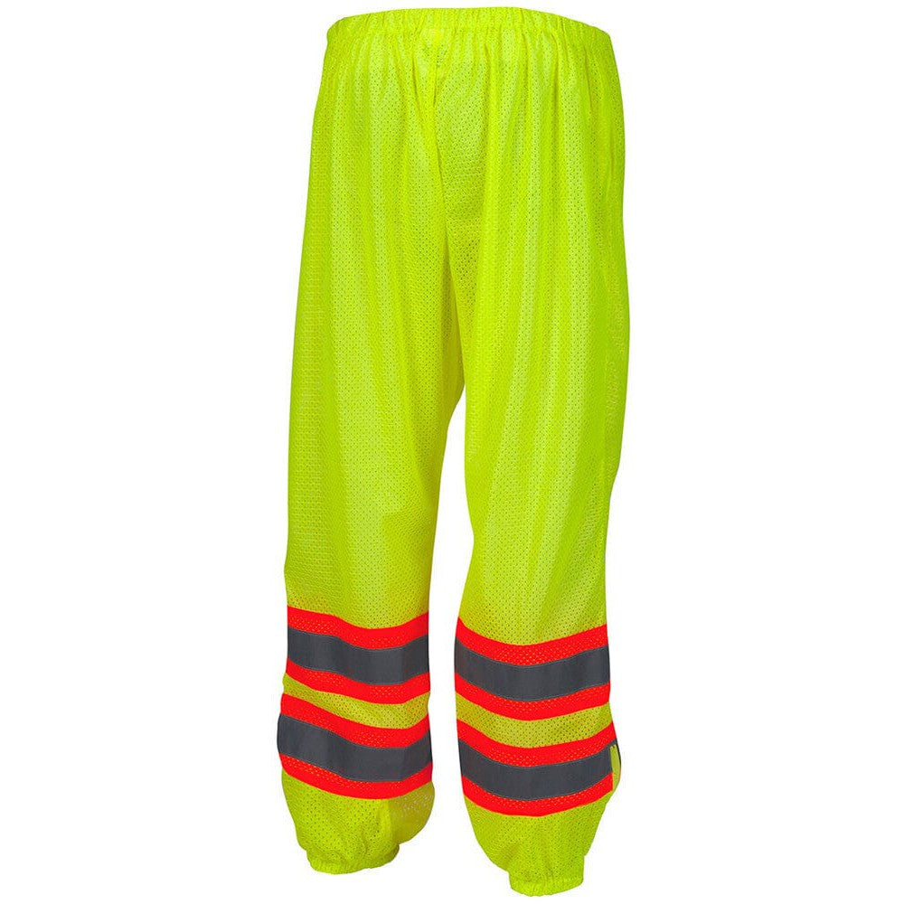 Pyramex RMP10 Series Hi-Vis Reflective Mesh Pants - Back