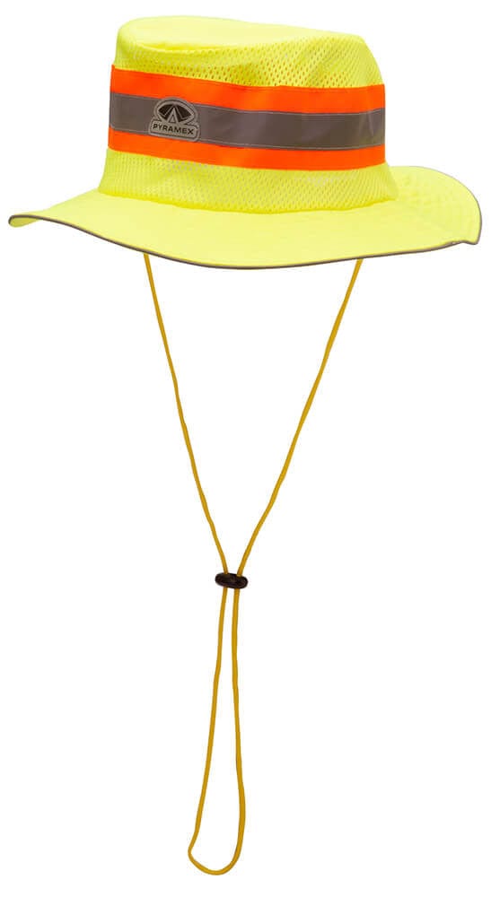 Pyramex RRH10 Cooling Ranger Hat, Hi-Vis Lime