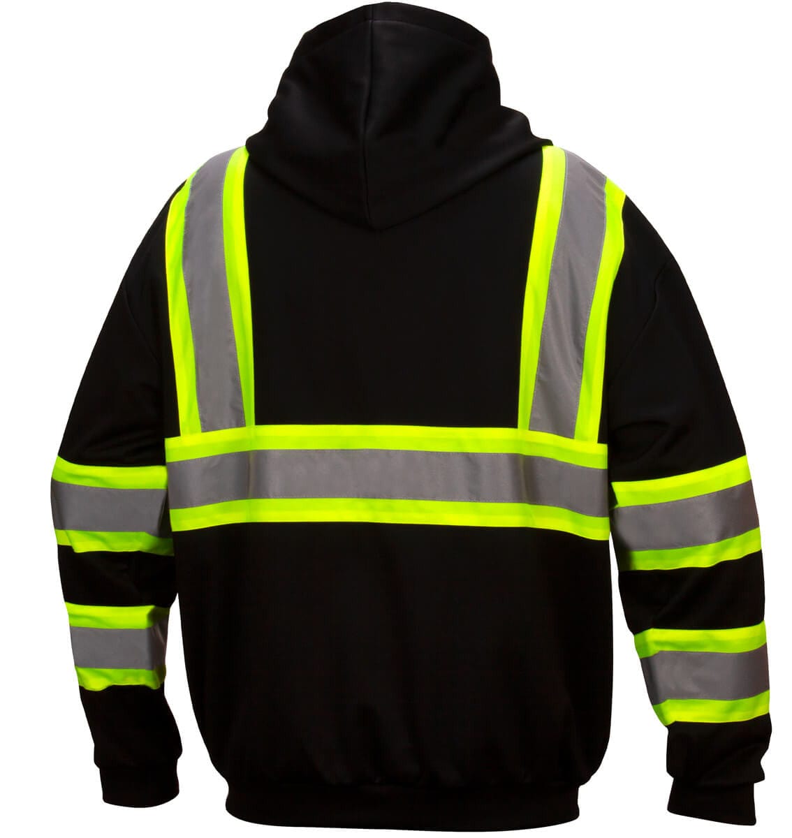 Pyramex RSZH3411 Type 0 Class 1 Black Reflective Sweatshirt