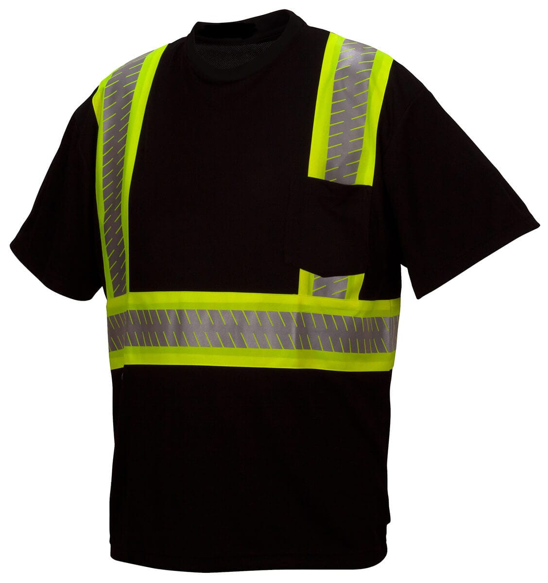 Pyramex RTS23 Type 0 Class 1 Black Hi-Vis Safety T-Shirt