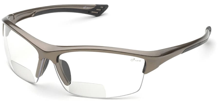 Elvex Sonoma RX-350 Bifocal Safety Glasses with Clear Lens