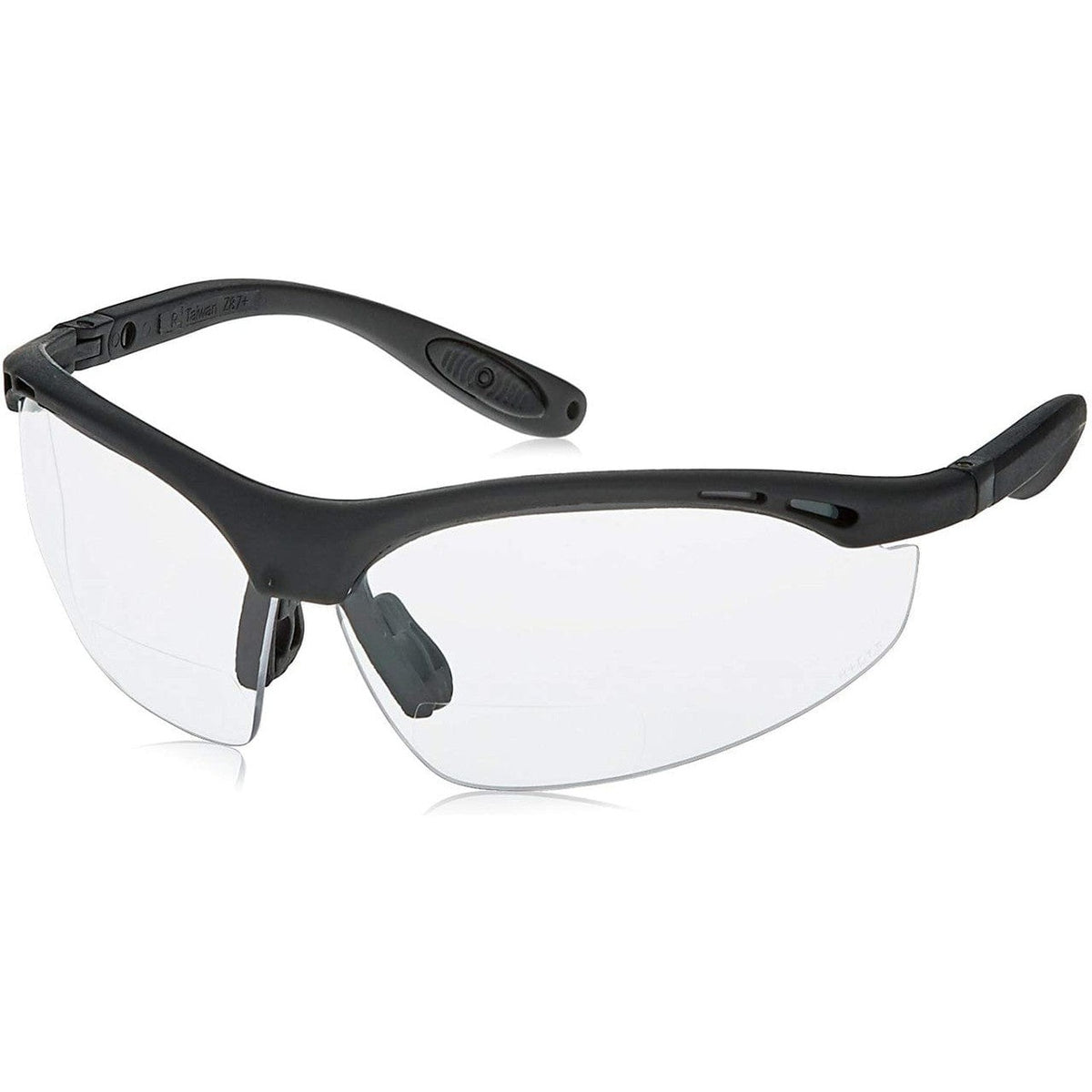 Radians Cheaters Bifocal Safety Glasses Clear Lens