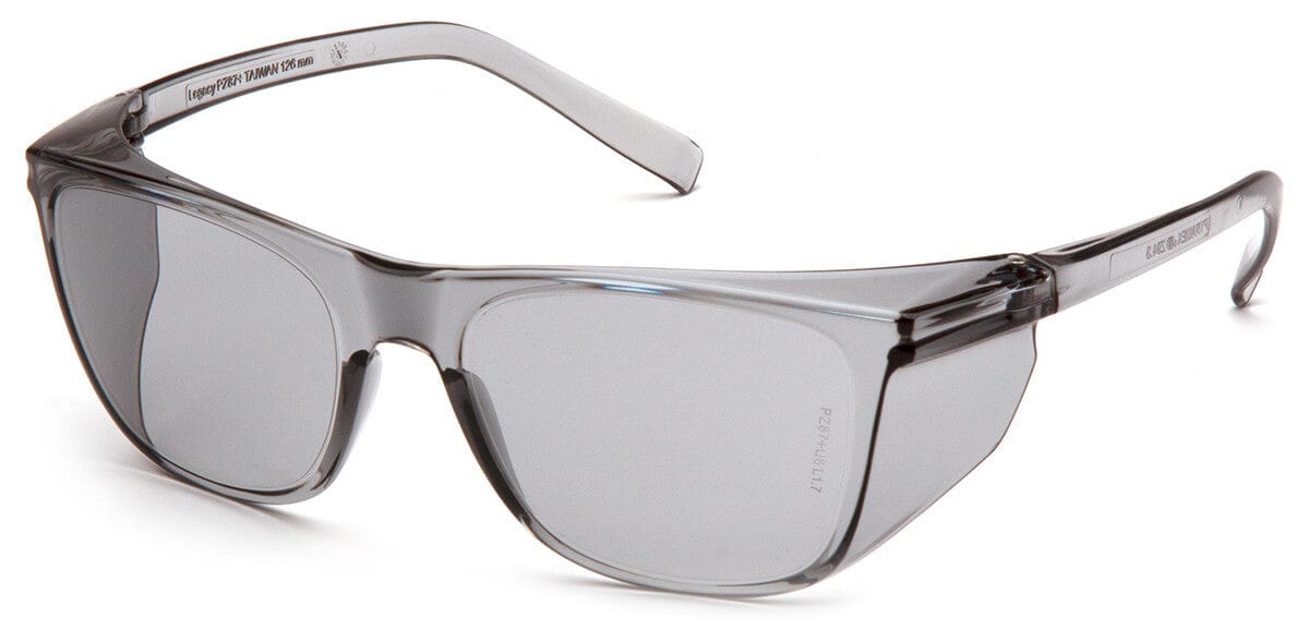 Pyramex Legacy Safety Glasses with H2MAX Light Gray Anti-Fog Lens S10925STM