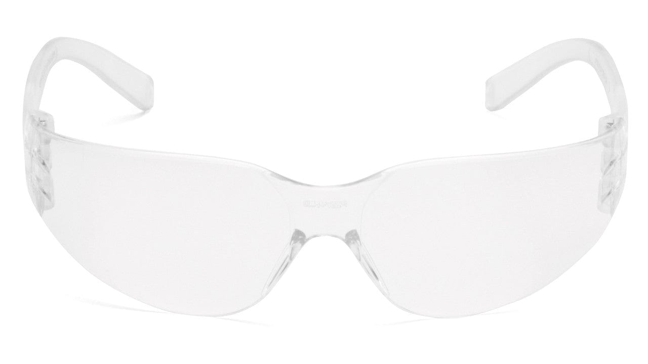 Pyramex Intruder Safety Glasses with Clear Lens S4110S Front View
