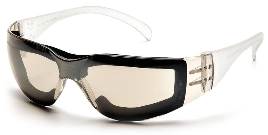 Pyramex Intruder Foam-Padded Safety Glasses with Indoor-Outdoor Anti-Fog Lens