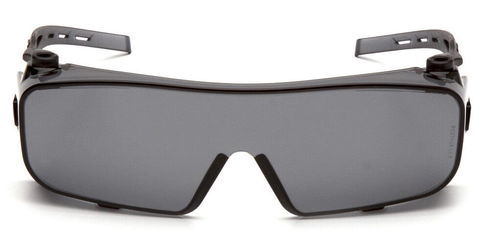 Pyramex Cappture S9920ST Safety Glasses with H2MAX Gray Anti-Fog Lens - Front