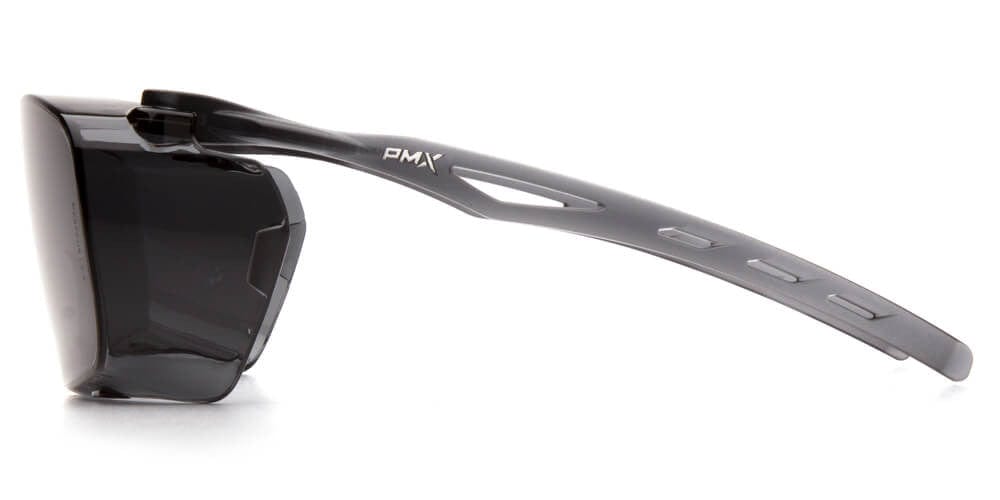 Pyramex Cappture S9920ST Safety Glasses with H2MAX Gray Anti-Fog Lens - Side