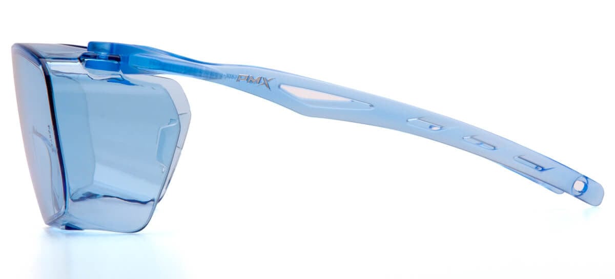 Pyramex Cappture Safety Glasses with Infinity Blue Anti-Fog Lens S9960ST - Side View