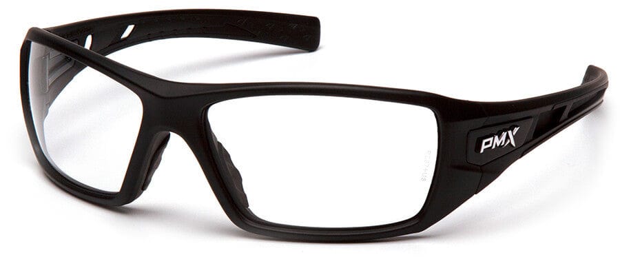 Pyramex Velar Safety Glasses with Black Frame and Clear Lens SB10410D