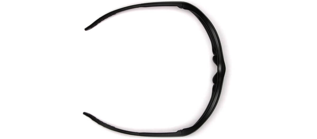 Pyramex Trifecta Safety Glasses with Wire-Mesh Lens SB74WMD - Top View
