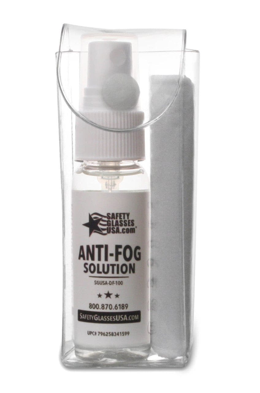 Safety Glasses USA DEFOGIT Anti-Fog Spray Kit SGUSA-DF100 with Cleaning Cloth, Carrying Case