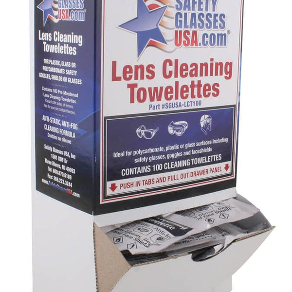 1 box of glasses cleaning wipes, lens screen cleaning, fog free device,  lens cleaning wiping paper