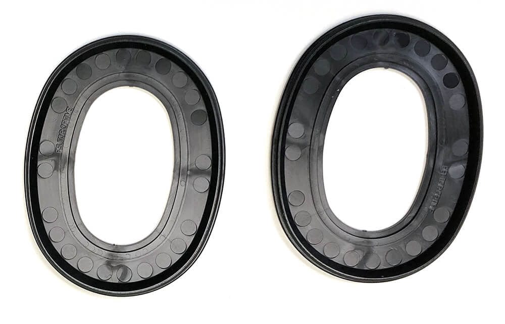 Noisefighter Sightlines Adapter Plates for Peltor Optime and Similar Headsets - Front