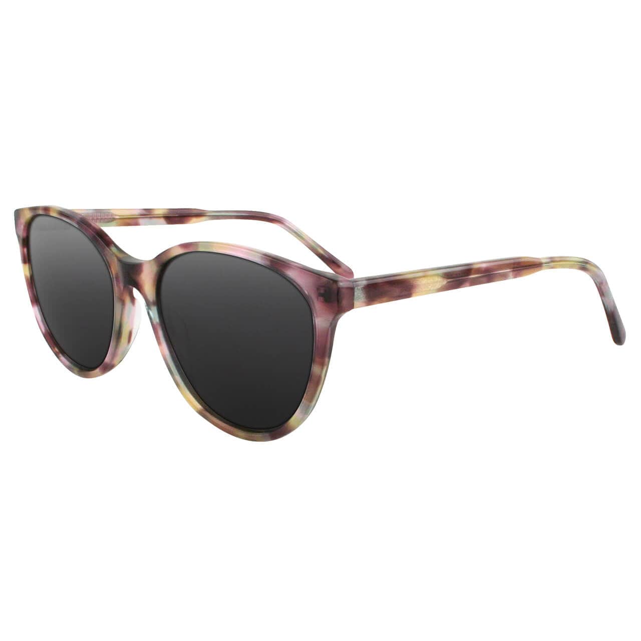 Solect Phase Sunglasses with Tortoise Pink Frame and Gray Polarized Lenses