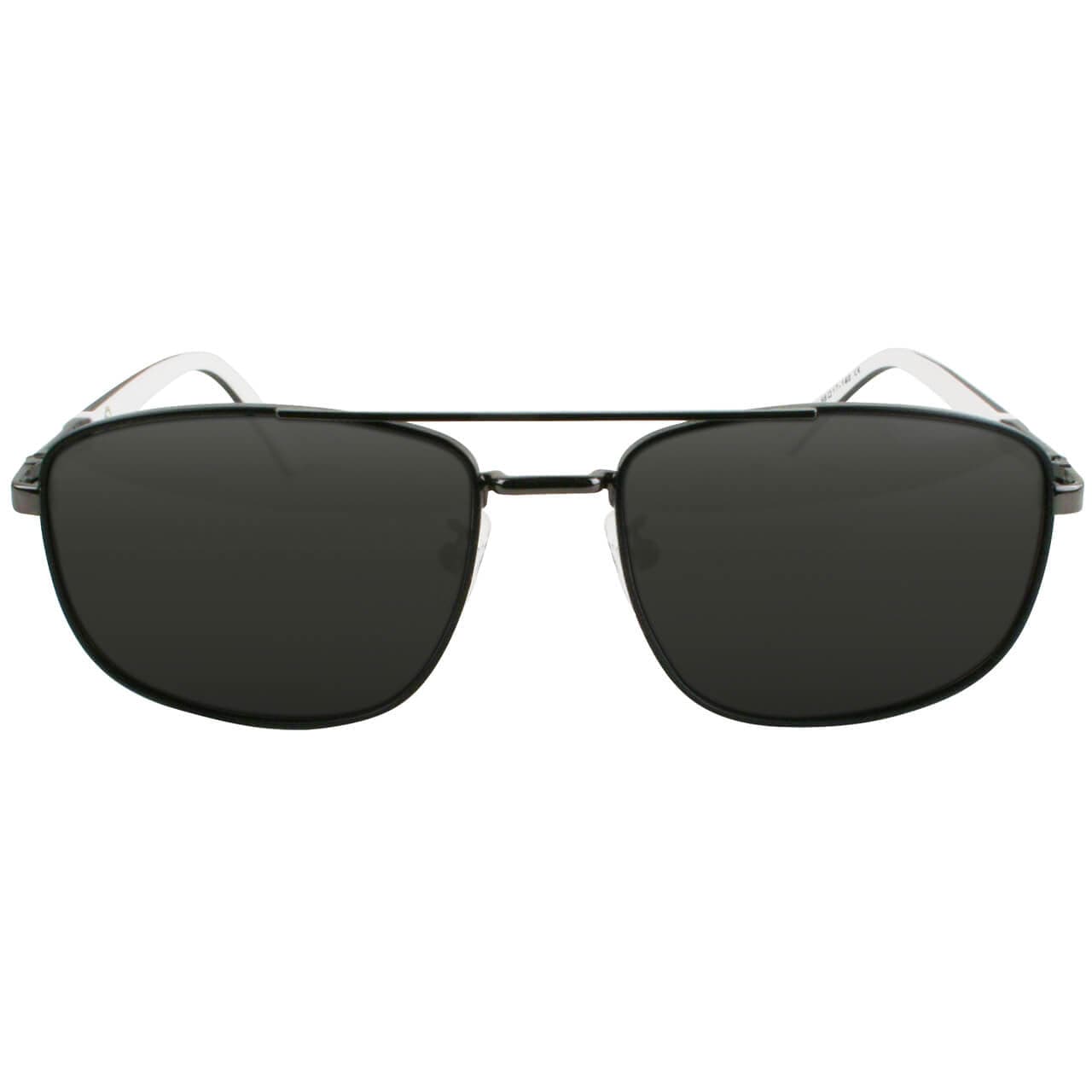 Solect Density Aviator Sunglasses with Gray Polarized Lenses Front View